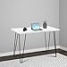 Ameriwood Home Owen Retro Computer Desk, White/Black