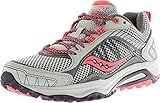 Saucony Women's Grid Excursion TR9 Trail Running Shoe, Grey/Plum/Coral, 9 M US