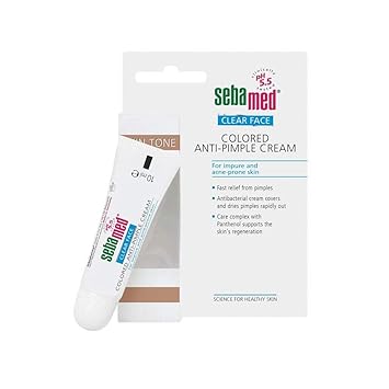 sebamed colored anti pimple cream