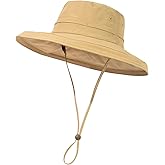 TOP-EX ChicPony™ Cooling Sun Hat for Women with Ponytail Hole Wide Brim UPF 50+ Water-Resistant Beach Hiking Gardening Hat