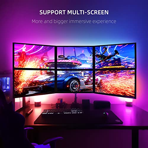 Lytmi Smart Monitor LED Backlight for Windows PC, Replace RGB Light Bar