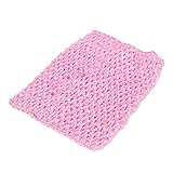 cici store 9 Inch Kids Tutu Skirt Crochet Top DIY Accessories (pink)