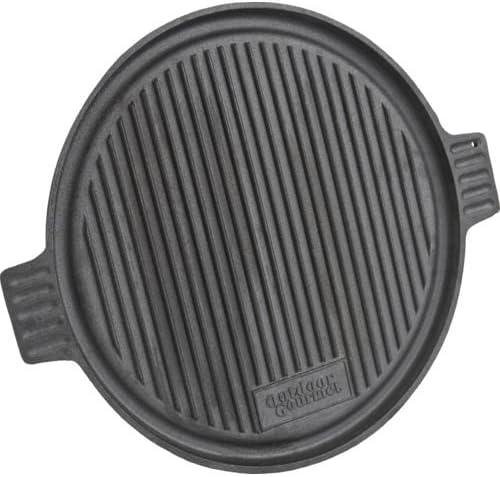 Outdoor Gourmet 14 in Preseasoned Round Griddle