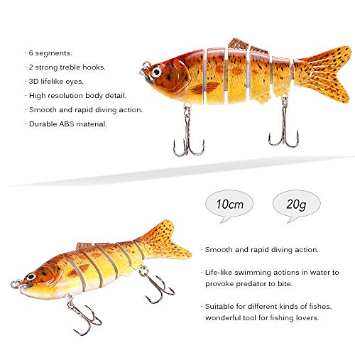 image for lixada Fishing Lure for Bass 4