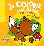Je colorie sans déborder les animaux de la forêt by 
