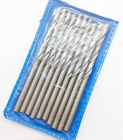 Generic brocas 5.2mm 85mm Length Drill bit Set 10pcs Micro hss9341 Twist Drilling Auger bit Electrical Drills Set