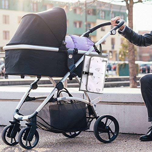 Portable Baby Diaper Changing Pad – Stars Wish infant Waterproof Foldable Changing Station with Cushioned Changing Mat and Wipes Case for Traveling and Outdoors, Newborns and Toddlers