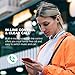 Bluetooth Earphones, BlitzWolf Sports Earbuds in-Ear, 8-Hour Playtime, Bluetooth 4.1, Sweatproof, Comfortable Bluetooth Wireless Headphone, Secure Fit for Running, Gym, Workout