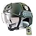 ATAIRSOFT Breathable Tactical Airsoft Fast PJ Helmet w/Sliding Goggles OD Green