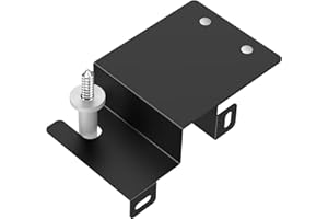 Child Proof Door Top Lock - Dahuiby Kids Safety Door Lock Made of Durable Metal - Adjustable Sliding Top Door Lock for 0.6-2.