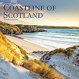 Coastline of Scotland 2020 12 x 12 Inch Monthly Square Wall Calendar, UK United Kingdom Ocean Sea Scenic Nature by 