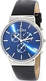 Skagen Men's SKW6105 Ancher Black Leather Watch