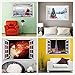 Highpot 3D Fake Windows Wall Stickers Removable Faux Windows Wall Decal Christmas Wall Sticker (B)