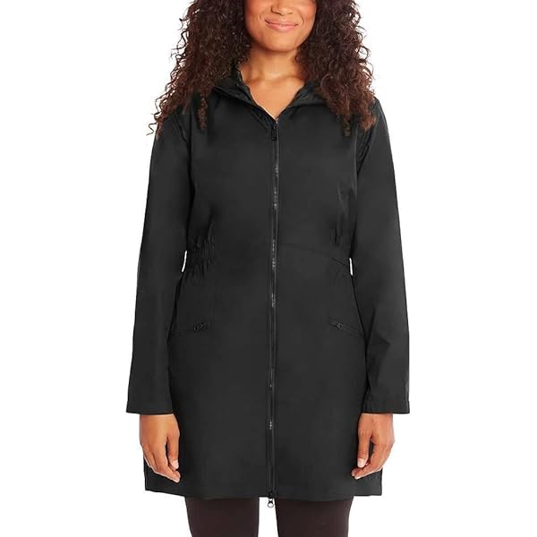 Kirkland Signature Ladies' Hooded Lightweight Jacket Pick (Black