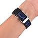 VIWO Charge2 Band,Fitbit Charge 2 Band Silicone Replacement Strap with Classic Buckle and Massage Tablets for Fitbit Charge 2 HR Wristband Heart Rate Fitness Tracker Small/Medium (Blue)