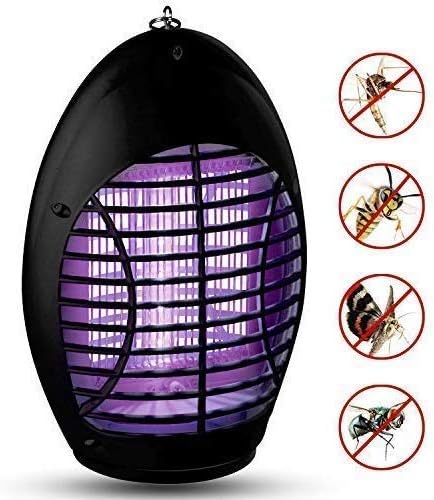 Wanqueen 2020 Upgraded Electric Bug Zapper Mosquito Killer with UV Light ly Pests Trap Catcher Lamp for Indoor and Outdoor Use, 03-Black
