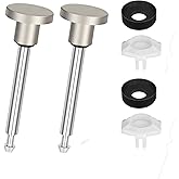 JLIAN MIOR 2 Set Tub Spout Diverter Repair Kit, Bathroom Shower Bathtub Leaky Faucet Repair Replacement Parts, Includes 2 Div