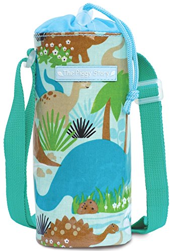 The Piggy Story Carry Along Dinosaur World Bottle Bag