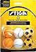 STIGA 1-Star Sports Themed Recreational-Quality Regulation Size 40mm Table Tennis Balls (6 Pack)
