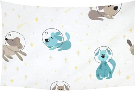 N\A Decoraciones de Pared al Aire Libre Space Astronaut Puppy Dog