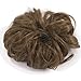 Dodoing Curly Messy Hair Bun Extension Ponytail Hairpiece Hair Extensions Donut Hair Chignons Hair Piece Wig 14 Colors