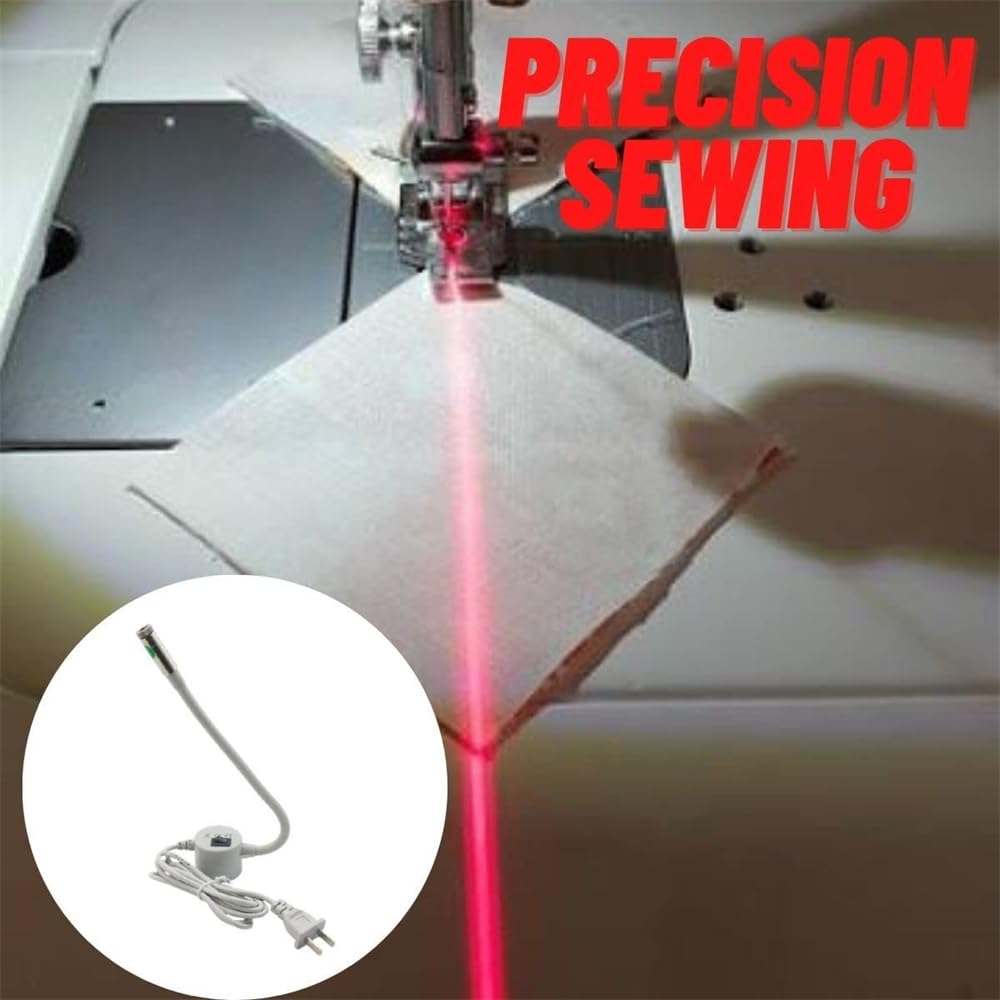 SewPro Laser Vision Guide，Sewing Machine Quilting Light, Crosshair, Innovative Sewing and Quilting Notion for Precise Stitching (Crosshair Sewing Laser)