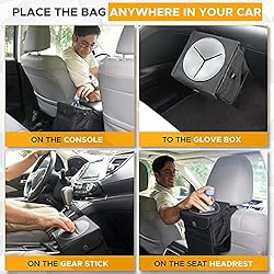 EcoNour Car Trash Bag | Foldable Trash Bag for Car