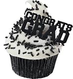 Congrats Grad Cupcake Picks (48-Pack)