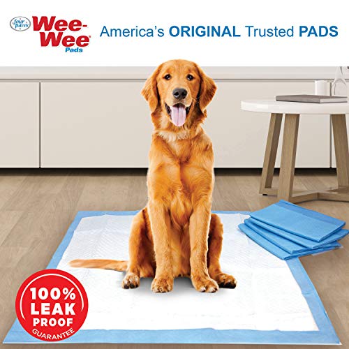 WeeWee Puppy Training Pee Pads 75Count 28" x 34" XLarge Size Pads