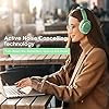 Hybrid-Noise-Cancelling-Headphones-Mpow-Bluetooth-50-Headphones-Over-Ear-Hi-Fi-Deep-Bass-Wireless-Headphones-with-Mic-Soft-Protein-Earpads-Headset-for-Home-Office-Online-Class-Cellphone-PC-TV Hybrid Noise Cancelling Headphones, Mpow Bluetooth 5.0 Headphones Over Ear, Hi-Fi Deep Bass Wireless Headphones with Mic…