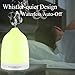 2PACK Essential Oil Diffuser, Avaspot 120ml Portable Ultrasonic Aroma Diffuser, Cool Mist Humidifier, 7 LED Colors Waterless Auto-off and Adjustable Mist Mode for Home, Office, Christmas
