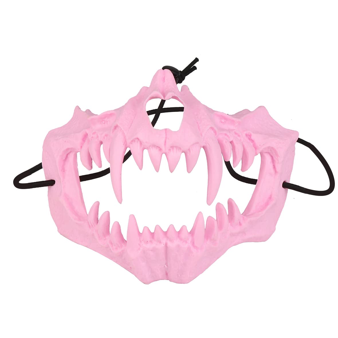 Yzpacc Half Halloween Mask Cosplay Resin Half Face Scary Mask Cosplay Decorative โ image 1