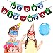 Happy Birthday Banner Kids Party Decorations Felt Garland Supplies
