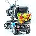 Rear Basket J900 with Safety Reflectors for Golden, Drive, Challenger, Go-Go, and Pride Mobility Scooters & Electric Wheelchairs