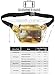SoJourner Holographic Rave Fanny Pack - Packs for festival women, men | Cute Fashion Waist Bag Belt Bags (Gold Gator)