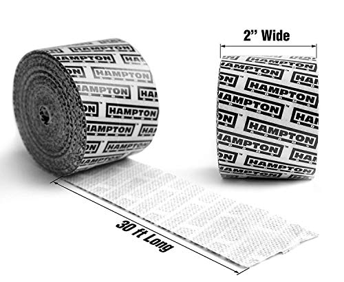 (30ft) Self Adhesive Gauze Bandage Roll | Medical Stretch Wrap Tape - Sports Turf Body Tape for Knee Feet & Blister Wound Care | Cohesive Bandage Waterproof Gazuze Wrap for Football, Running & Hiking