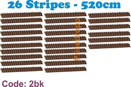 Garden Fence Spikes For Pests Intruders Birds Cats (26 Strips - 520cm 2 Block) by My Garden Path