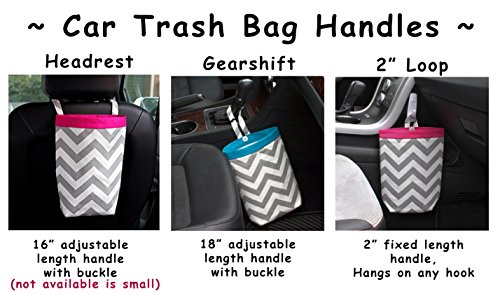 Car Trash Bag, Amy Butler Modern Optic, Customizable, Car Organizer, Auto Bag, Auto Organizer, Car Accessories, Car Gift, Auto Trash Can