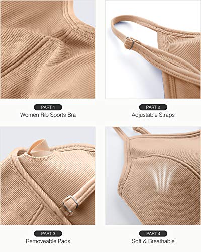 LicLiz-Longline-Sports-Bras-for-Women-Seamless-Padded-Yoga-Tank-Tops-Workout-Fitness-Gym-Rib-Cami-with-Adjustable-Straps
