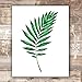 Tropical Leaves Wall Decor Art Prints - Botanical Prints Wall Art (Set of 6) - Unframed 8x10s | Flower Wall Décor | Kitchen Wall Décor | Vintage Wall Décor | Aesthetic Wall Décor | Living Room Décor