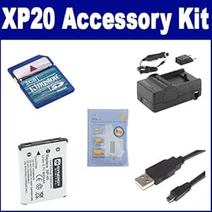 Amazon.com : Fujifilm Finepix XP20 Digital Camera Accessory Kit