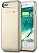 iPhone 8 Plus / 7 Plus Battery Case, Peyou 4000mAh Ultra Slim Extended Backup Power Bank Battery Charger Case Cover with Kickstand For iPhone 8 Plus, iPhone 7 Plus, 6 Plus, 6S Plus 5.5