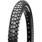 Maxxis Holy Roller W tire, 20 x 1.75" | Holy Roller 20"x1.75 BMX Clincher Tire - Durable Wire Bead, Fast Rolling, All-Terrain Grip