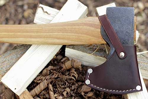YAE Axe Sheath for Husqvarna 26 in. Curved Handle Multipurpose Axe (Dark Chocolate Brown)