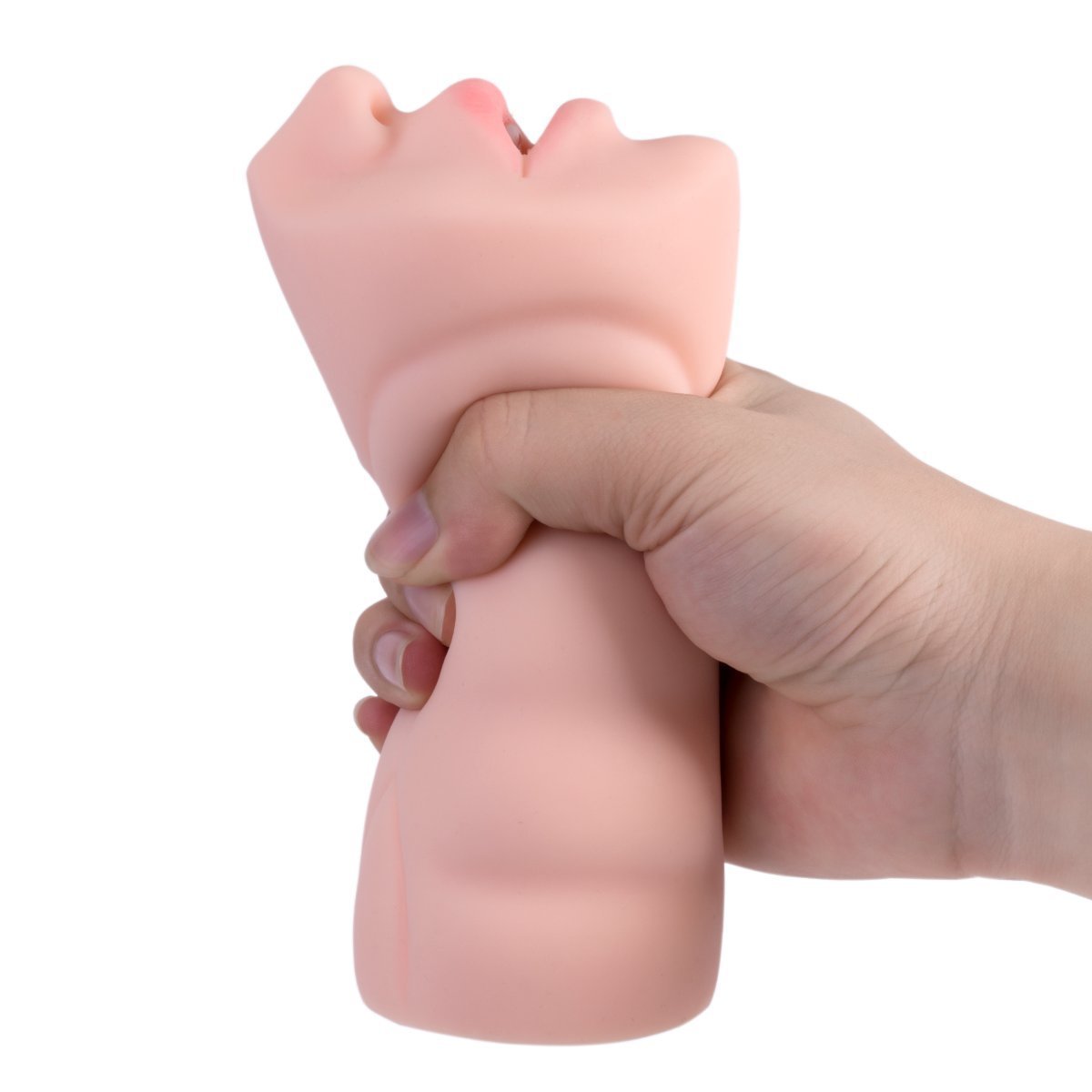 ZEMALIA Male Masturbator Oral Deep Throat Stroker Blowjob Sex Toys Realistic Teeth and Tongue for Male Masturbation