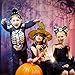 U-Goforst Halloween Party Favors - 6 Halloween Headbands Holiday Party Fancy Hats Photo Prop Cosplay Witch Antenna Devil Headband