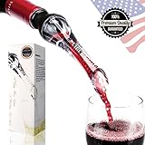 MonTien Wine Pourer Aerator - Premium Aerating Pourer - Wine Accessories For Soiree With Decanter Spout