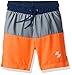 The Children's Place Boys' Swim Trunks, Orange Splash, S (5/6)