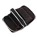IDEAWIN Geniune Leather RFID Blocking Double Zipper Accordion style Card Wallet with ID Window Gift Box