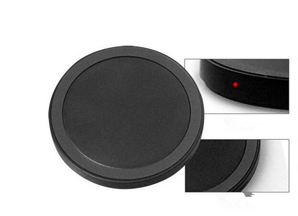 UPsztec Q5 Wireless Charger Pad For Samsung Galaxy S7 / S7 Edge / S6 Edge Plus / S6 and All Qi-enabled Devices(black-black)